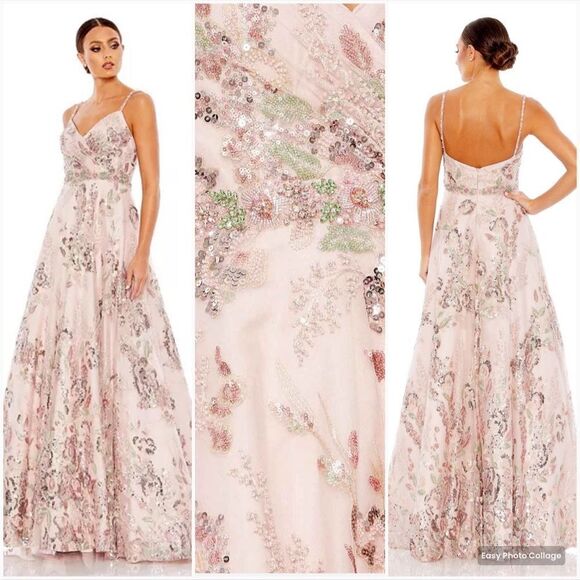 Mac Duggal Dresses & Skirts - Mac Duggal 67971 Womens Sequin Beaded A Line Gown Dress